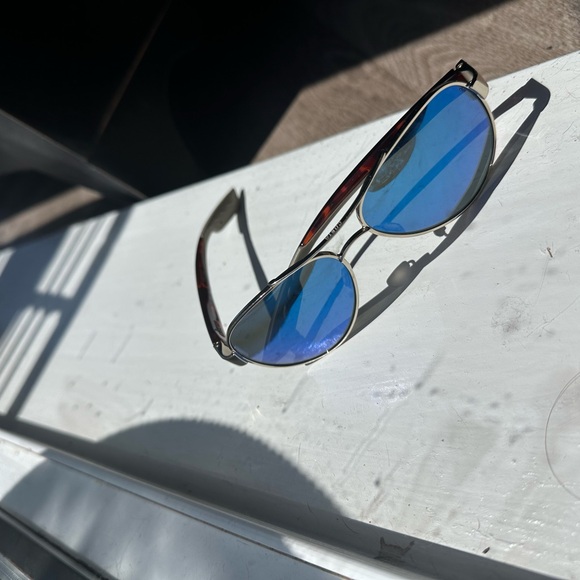Costa Blue Aviator Sunglasses - Picture 2 of 14